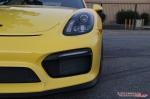 Porsche Cayman GT4 in Yellow by Impressive Wrap 2016 года